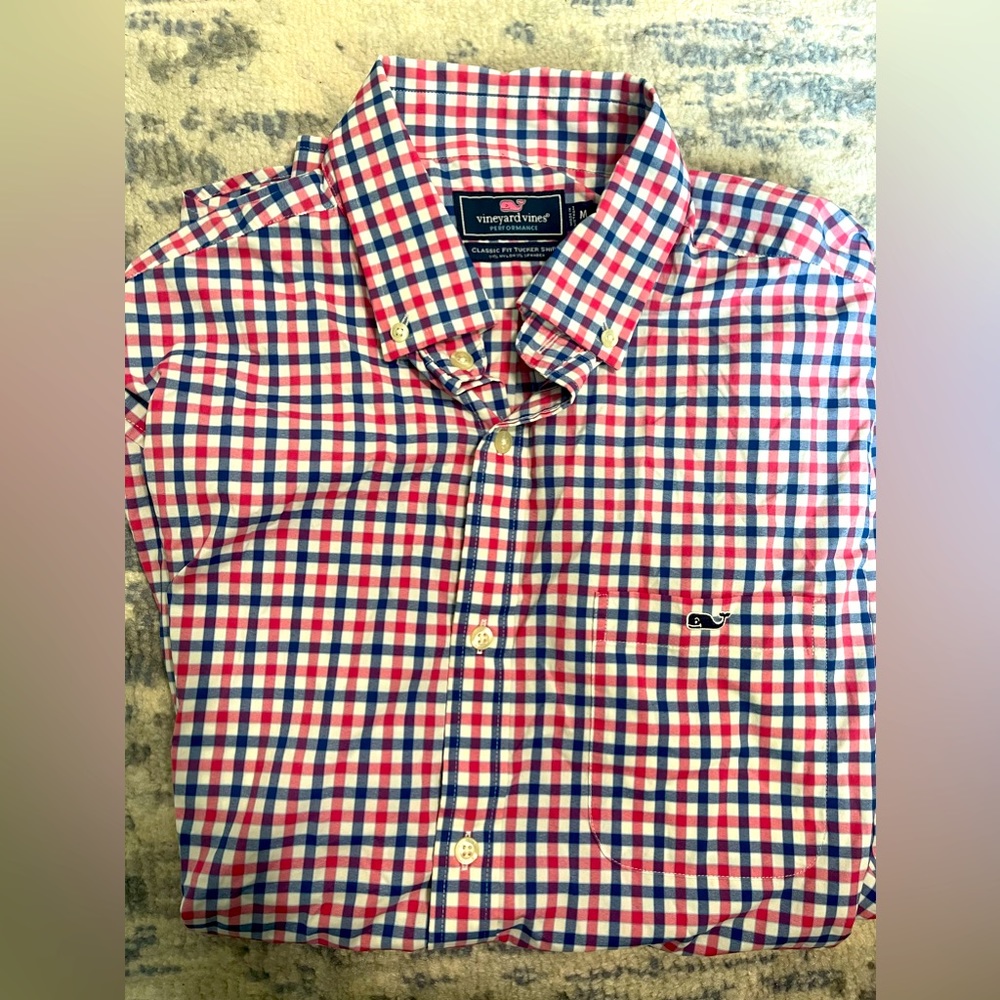 Men’s vineyard vines long sleeve button down